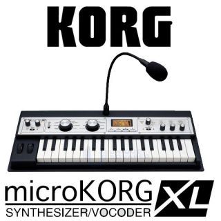 Micro Microkorg XL Synthesizer Vocoder Keyboard BK 411378077905
