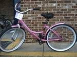 New 26 Ladies Beach Cruiser Pink Bike Bicycle Aluminum Frame