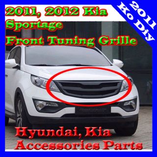 Front Griil 11 Color Painted Fit 2011 2012 Kia Sportage R