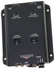 Kicker 03KX2 2 Way Active Car Audio Electronic Subwoofer Crossover KX2