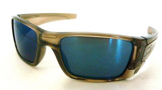 Authentic Oakley Sunglasses Fuel Cell Brown Smoke Bronze Blue Lens