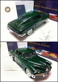 Franklin Mint 1948 Tucker Torpedo Le of 2500 in Box w Papers Very RARE