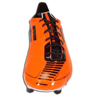 Adidas F50 Adizero TRX Boy Girl Kids Soccer Cleat Orange Blk Sz 5 5 US