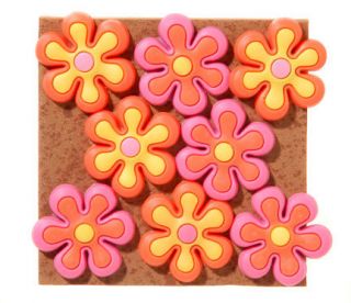 Push Pins   Groovy Flowers   Classrooms Dorm Rooms Offices Kids Decor
