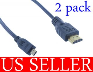 to Micro HDMI Cable for Smartphone Kindle Fire HD HM MCB 03 2P