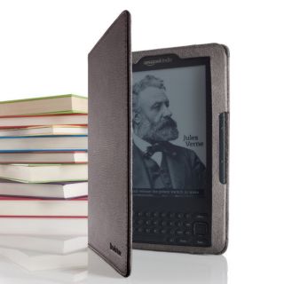 Leather Case for Kindle E Reader 2G or 3G Brown from Brookstone