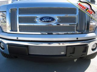Ford F 150 Lariat King Ranch Mesh Grille Grill Insert Lower Silver for