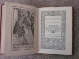 Shakespeare William King Richard II