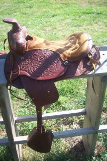 King Series Childrens Western Saddle Preowned Great for Beginners
