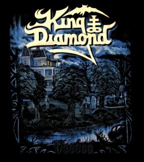 King Diamond CD cvr Voodoo Official Shirt XL New Mercyful Fate