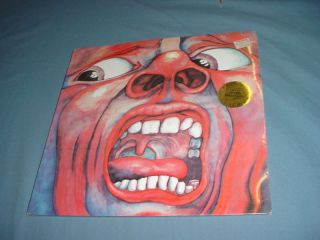 King Crimson Court Crimson King LP SEALED Half Speed EG