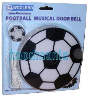 Football Soccer Crowd Door Bell Chime Boys Bedroom
