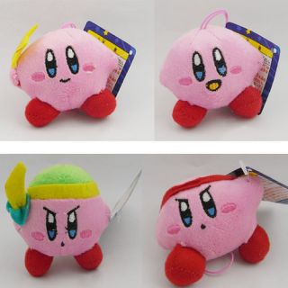 Nintendo Game Kirby Soft Plush Stuffed Toy 4pc PK