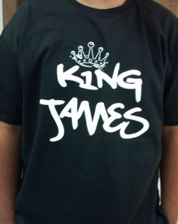 King James Shirt Lebron Miami Heat Wade Big Three 2012 Champion NBA