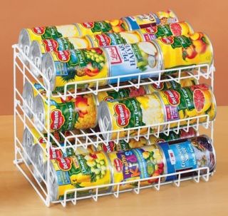 Kitchen Pantry Organizer Stacker Rack Cans Baby Food