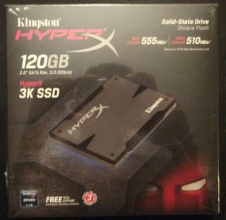 Kingston HyperX 3K 120GB SATA III 2 5 Solid State Drive SH103S3 120g