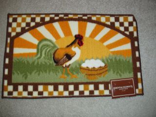 Kitchen Rooster Rug 17 x 28