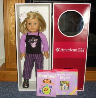 American Girl Doll Kit Kittredge with Box Blonde hair Blue Eyes