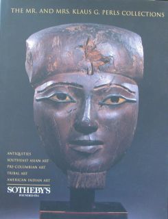 SOTHEBY S Klaus Perls Collection Tribal American Indian Pre Columbian