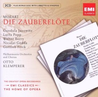 Otto Klemperer Mozart Die Zauberflote Home of Opera