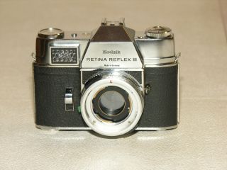 Kodak Retina Reflex III 35mm Camera for Parts or Repair