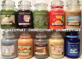 Yankee Candle Scent Choice 22 oz Large Jar 1 Wick D 