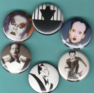 Klaus Nomi Set of 6 Buttons Pins Badges