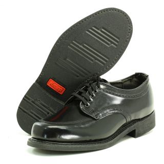 Knapp 2058 Mens Black Leather Shoes 14 Eee