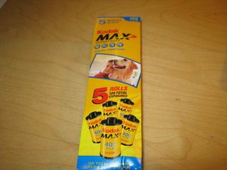 Expired Kodak Max Versatility 400 120 Total Exposure 35 mm Film