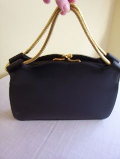 Koret Black Genuine Calfskin from Handbag  Vintage