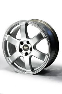 17 Kosei Sport Edition Wheels Silver 17x7 5x108 38 Fits Volvo