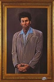 Kramer Seinfeld Framed TV Poster
