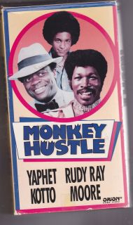 Monkey Hustle VHS Yaphet Kotto Rudy Ray Moore