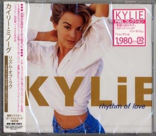 KYLIE MINOGUE RHYTHM OF LOVE 2012 REMASTERED EDITION JAPAN CD BONUS