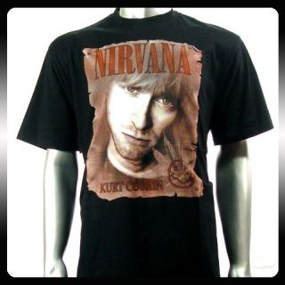 Nirvana Kurt Cobain Rock Punk Alternative T Shirt Sz M NI13