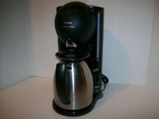 Krups AromaControl 10 Cup Programmable Thermal Coffee Maker Type 229