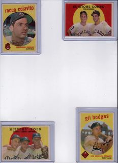 1959 Topps Baseball 262 Podres Labine Drysdale Card Dodgers