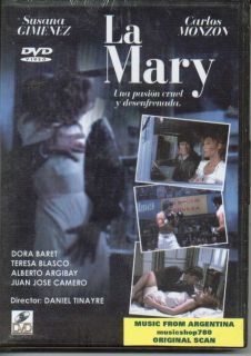 DVD La Mary Movie Susana Gimenez Carlos Monzon 1974 New