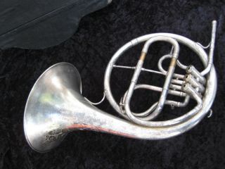 Single F Horn E A Couturier La Porte in Antique Conical Bore