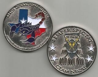 Force 624th Operations Center Lackland AFB Texas Challenge Coin