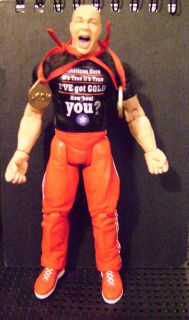 Kurt Angle WWE WWF Jakks Pacific Action Figure Rare in Excellent