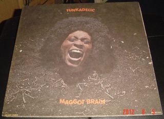 Funkadelic Maggot Brain Ultra RARE white label promo 1st press AWESOME