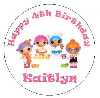 Lalaloopsy Round Stickers Labels Birthday Party Favors