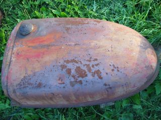 Farmall H Gas Tank with Cap and Springs