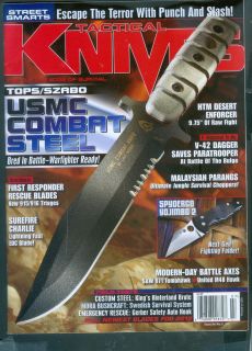 Tactical Knives 7 2012 USMC Combat Steel Laci Szabo Spyderco Yojimbo 2