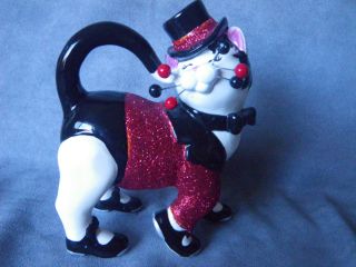 Amy Lacombe Whimsiclay Ann” 86220 Cat Figurine