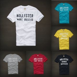 Hollister by Abercrombie Mens La Mesa Classic Graphic Tee T Shirt