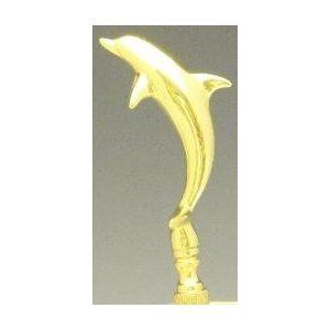 Mayer Mill Brass Dolphin Lamp Finial