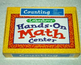 Lakeshore Hands on Math Center Counting Manipulatives