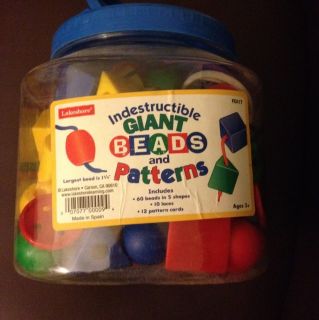 Lakeshore Learning Giant Lacing Beads